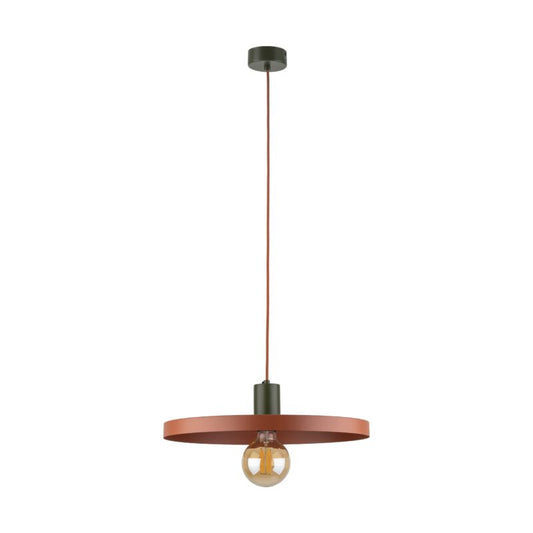 Piekaramā lampa Sila 400 × 400 × 1450 mm ķieģeļsarkans - N1 Home