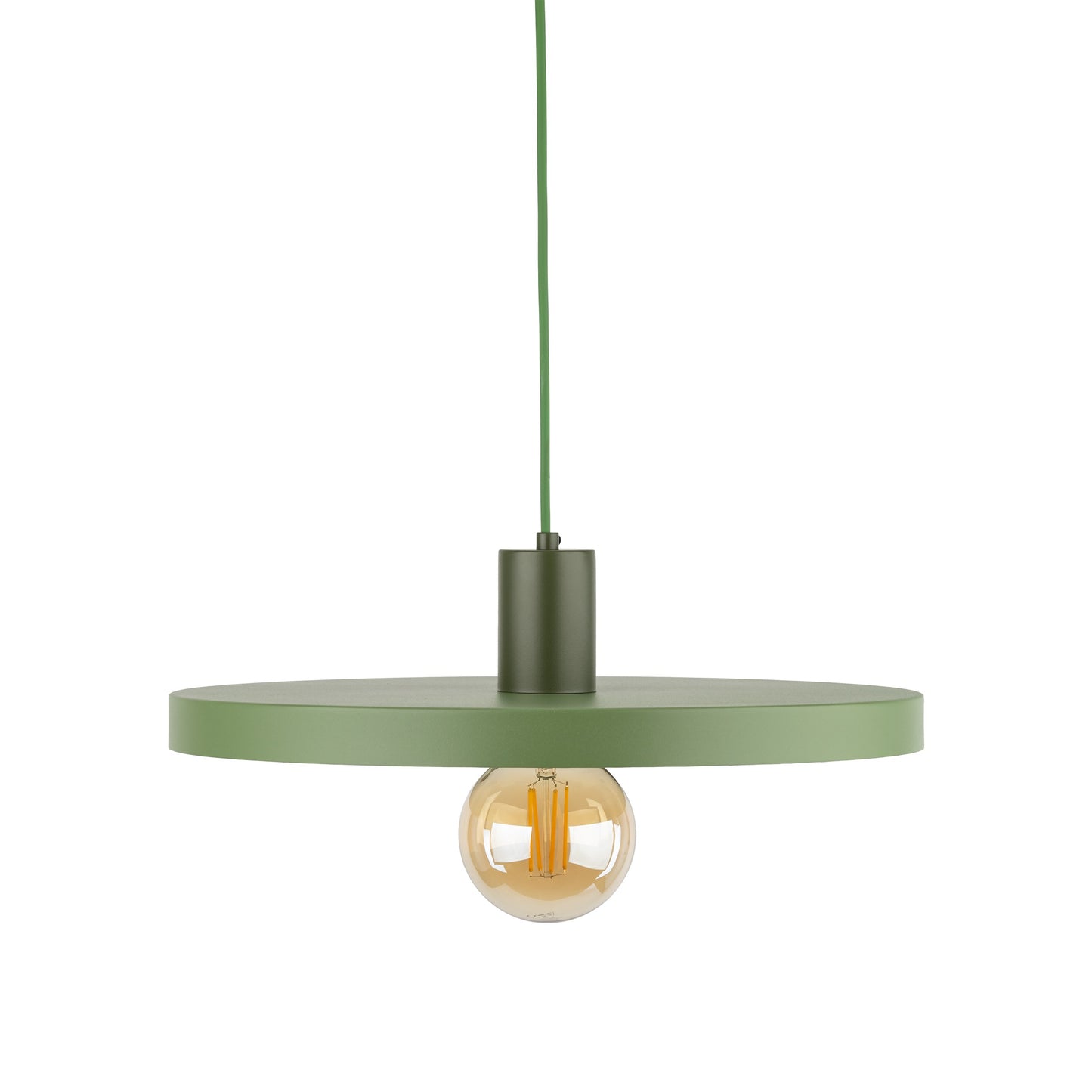 Piekaramā lampa Sila 400 × 400 × 1450 mm zaļš - N1 Home