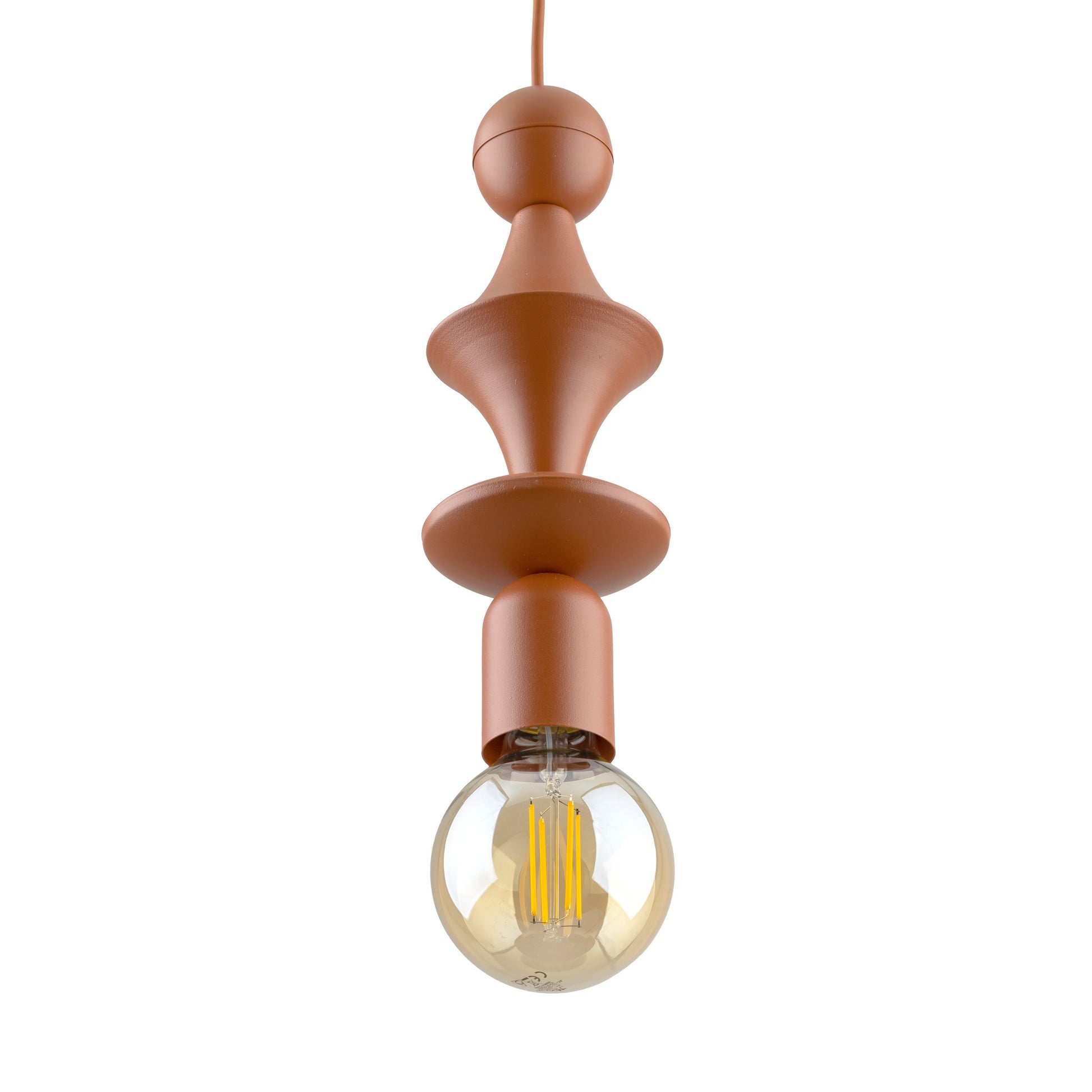 Piekaramā lampa Tower 100 × 100 × 1500 mm ķieģeļu sarkans - N1 Home