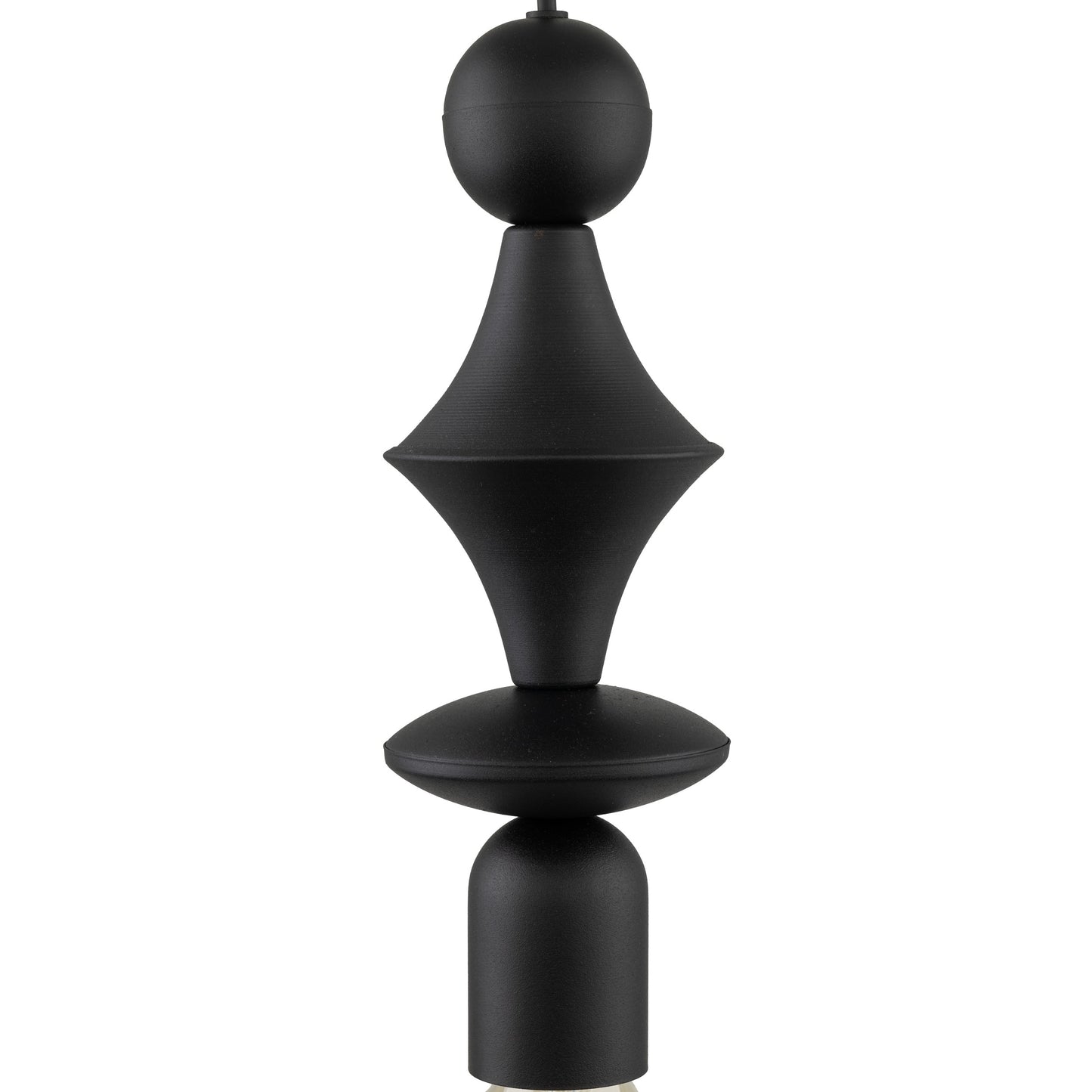 Piekaramā lampa Tower 100 × 100 × 1500 mm melns - N1 Home