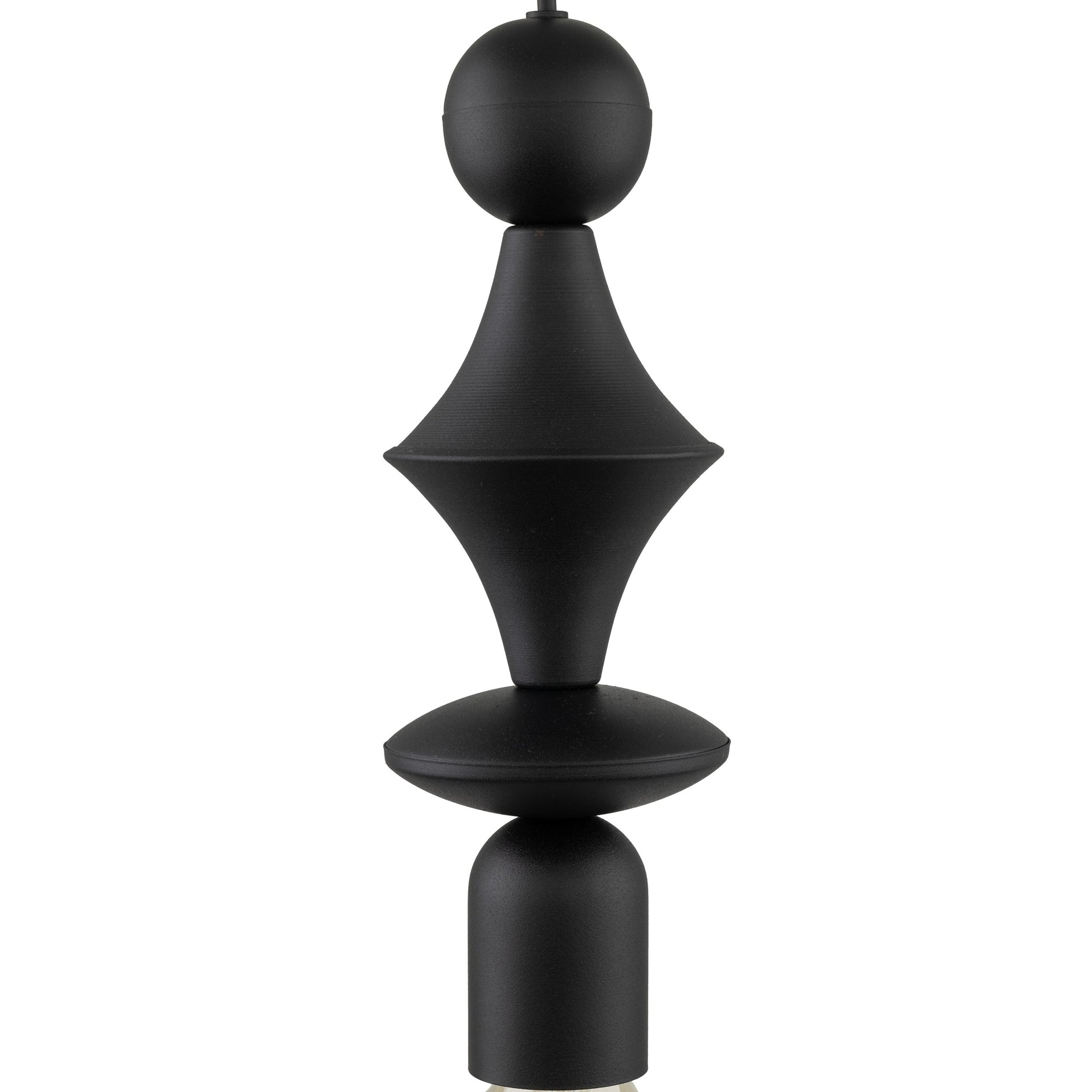 Piekaramā lampa Tower 100 × 100 × 1500 mm melns - N1 Home