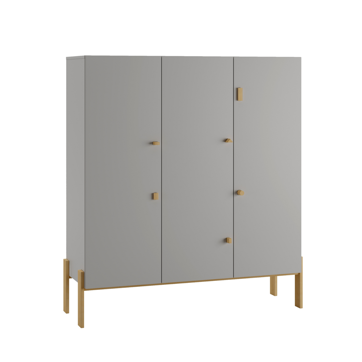 3 durvju skapis ARTY 51/150/155 melamīns - N1 Home