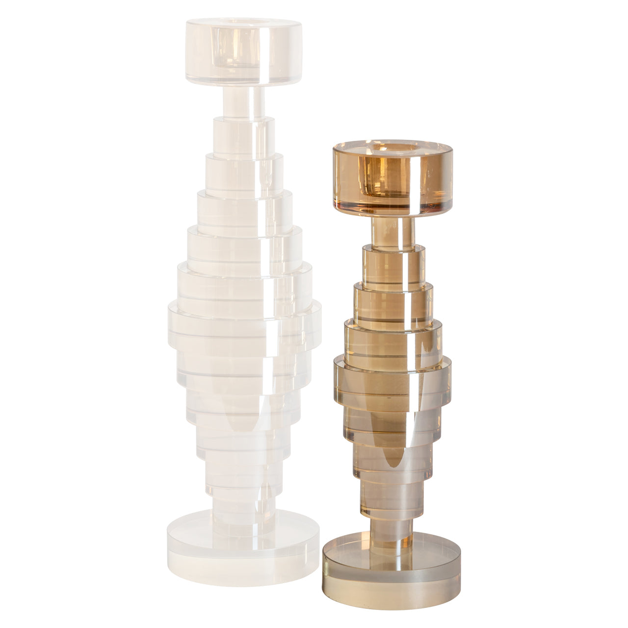 Svečturis Bryn S 22/7/7 cm Champagne