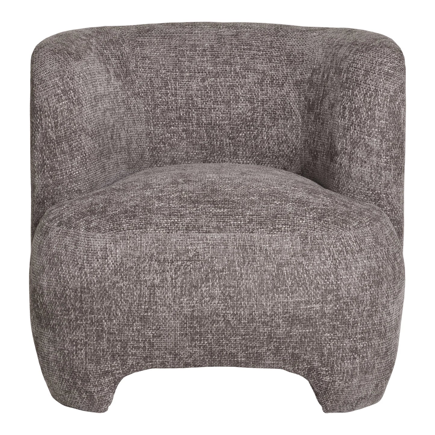 Krēsls un pufs Nuzaro 53/41/38 cm pelēks