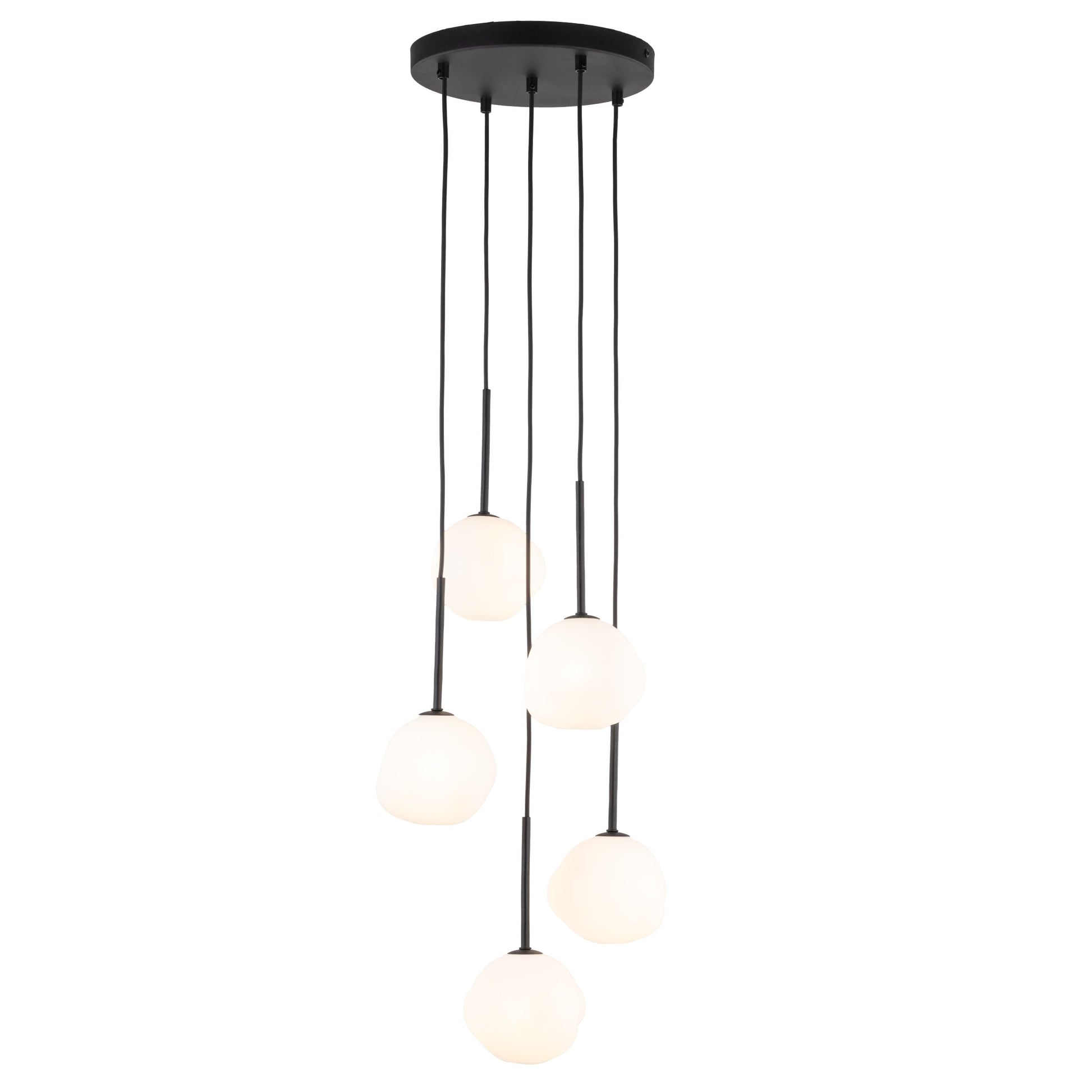 Lampa Mist 370 × 370 × 1430 mm balts - N1 Home