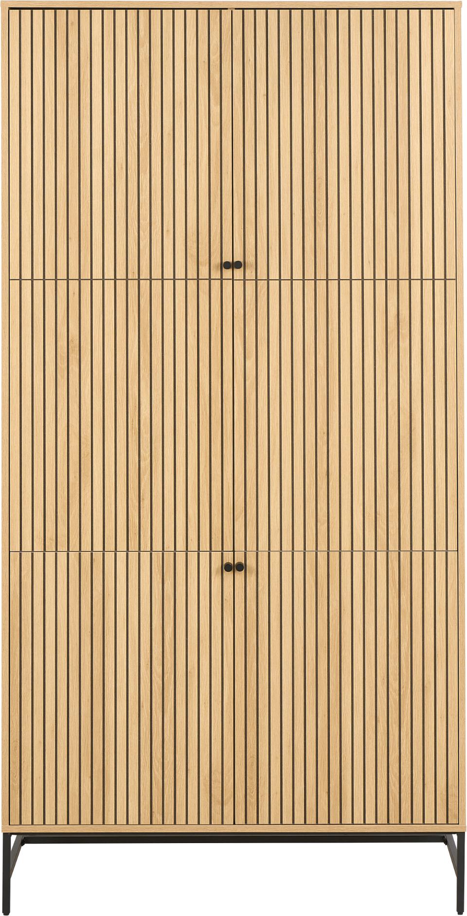 Drēbju skapis Alba 99x60x200 cm ozols - N1 Home