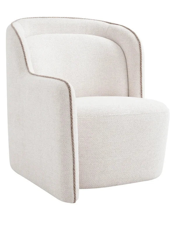 Krēsls Barrier Eichholtz 77/100/82,5 cm Lyssa off-white | lyssa sand - N1 Home