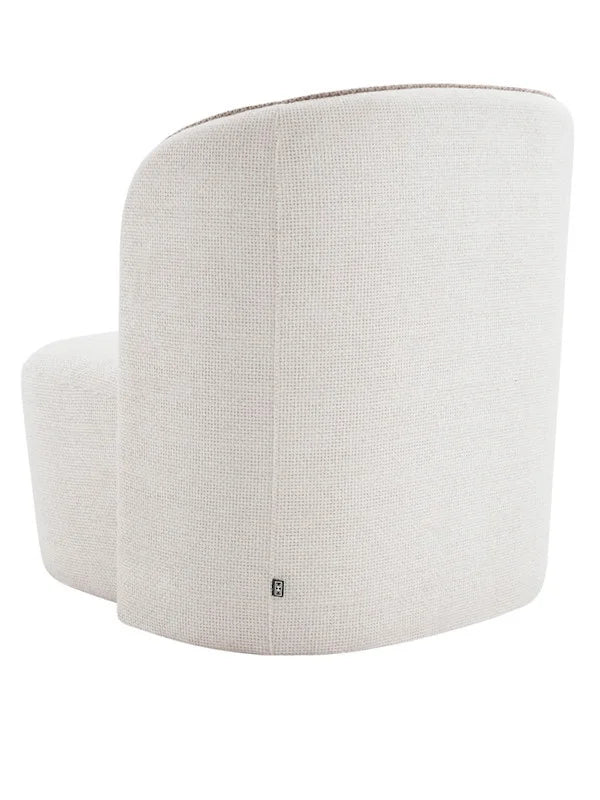 Krēsls Barrier Eichholtz 77/100/82,5 cm Lyssa off-white | lyssa sand - N1 Home