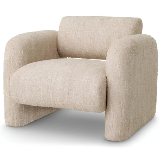Krēsls Vesper Eichholtz 100/96/80 cm Bouclé sonata cream