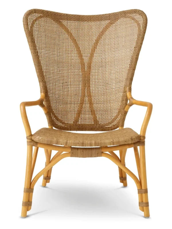Krēsls Colony Eichholtz 76,5/78/112 cm Rattan | honey finish - N1 Home