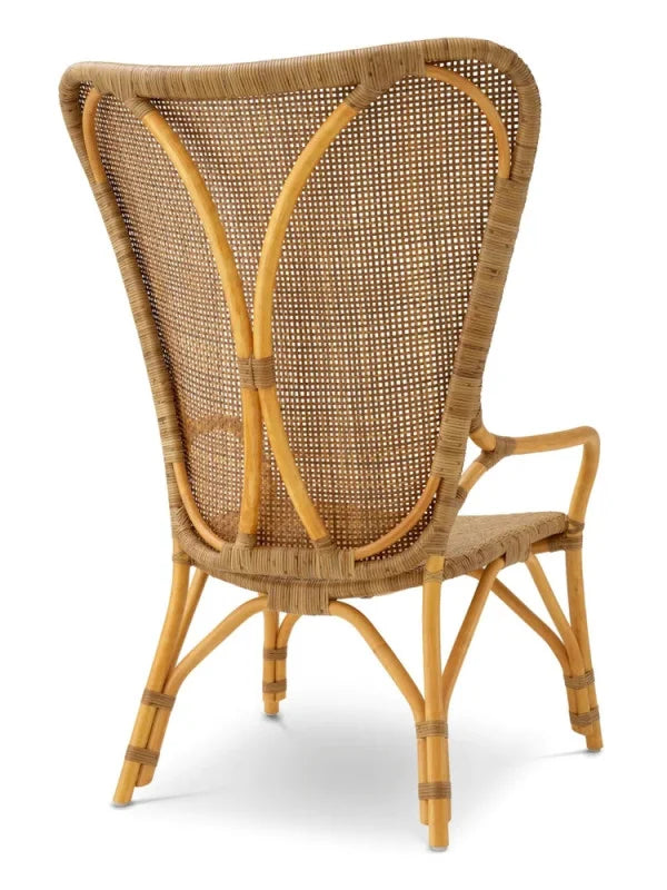Krēsls Colony Eichholtz 76,5/78/112 cm Rattan | honey finish - N1 Home