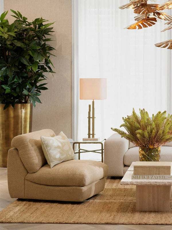 Krēsls Alden Eichholtz 76/100/78 cm Renato honey - N1 Home