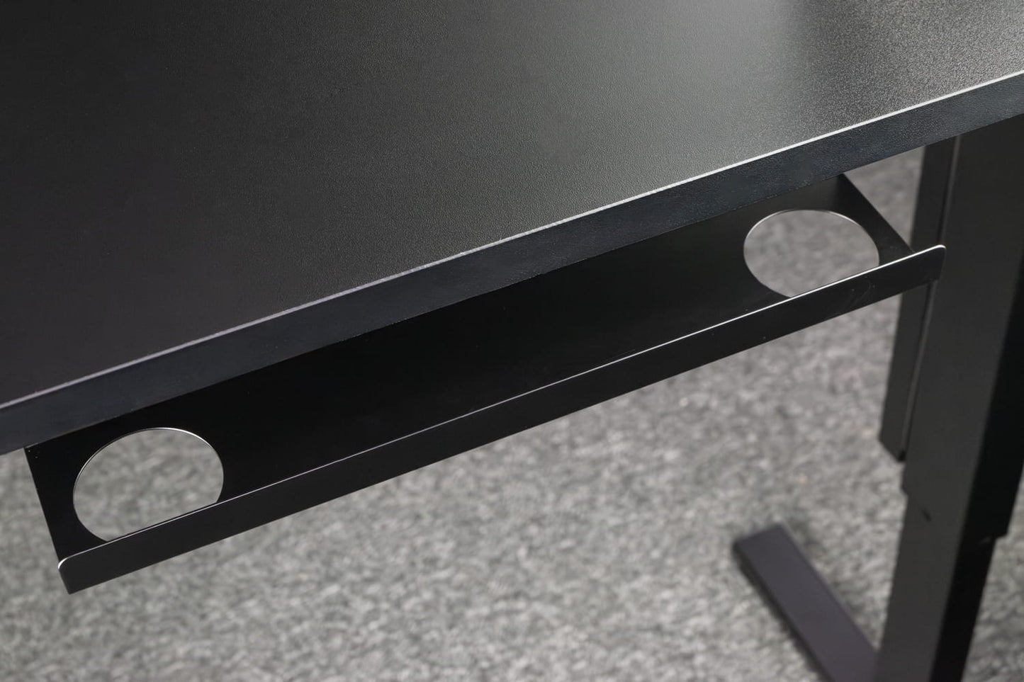 Biroja galds SysCon + 60/120 cm melns - N1 Home