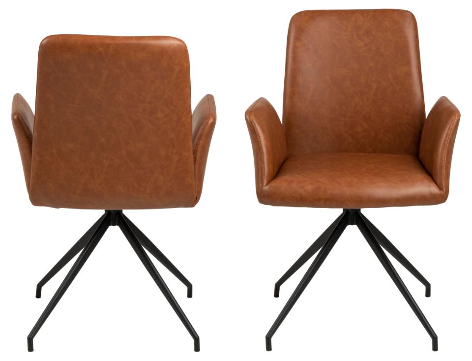 Krēsls Nay 59/59/88 cm retro brendijs - N1 Home