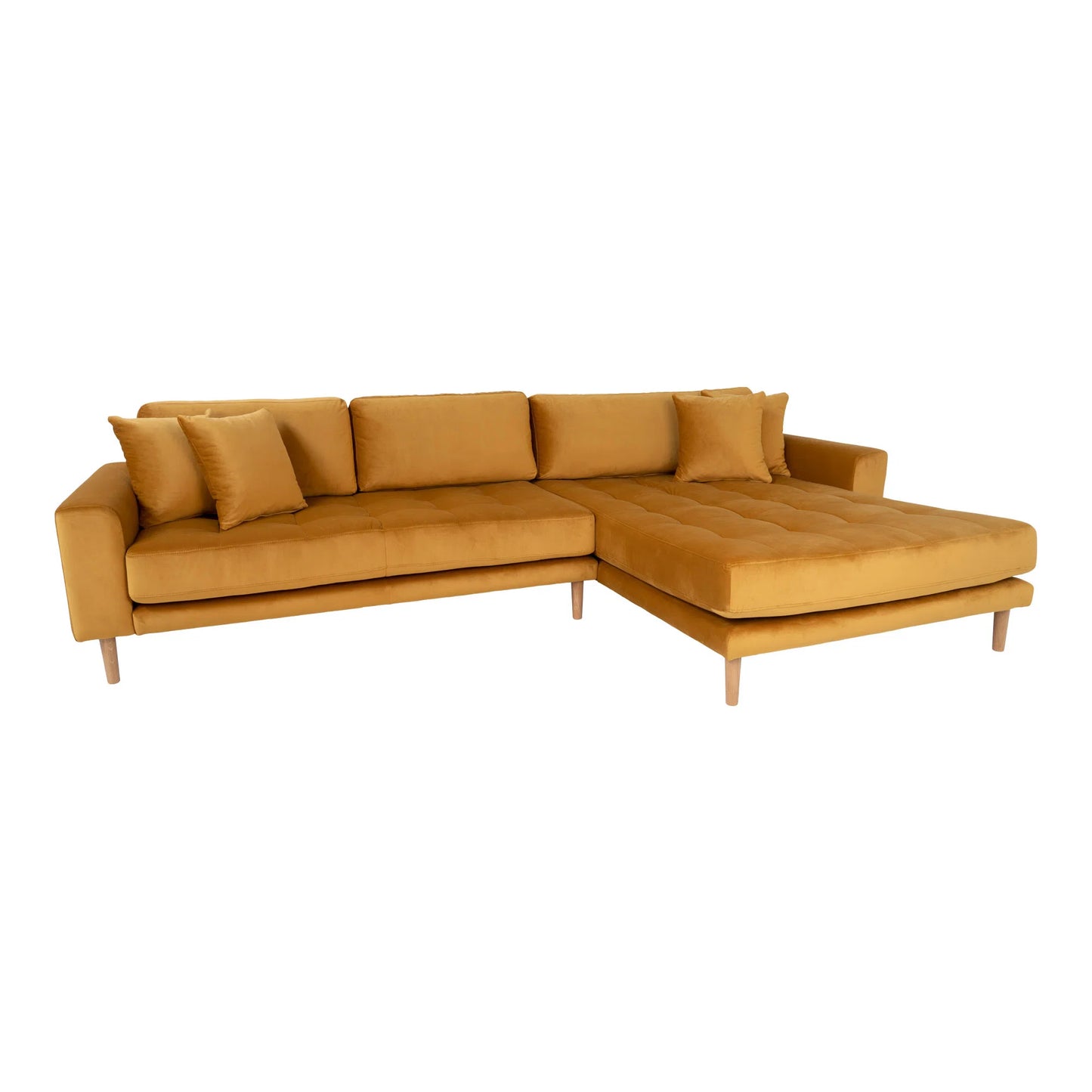 Dīvāns Lounge Lito 290/170/76 cm sinepes