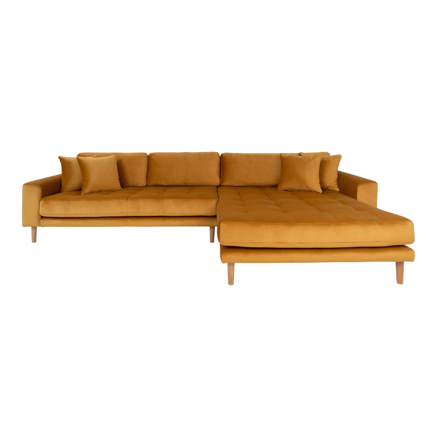 Dīvāns Lounge Lito 290/170/76 cm sinepes