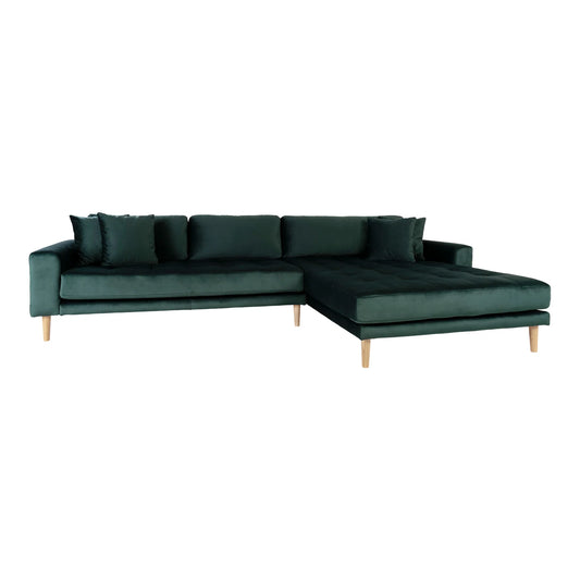 Dīvāns Lounge Lito 290/170/76 cm zaļs