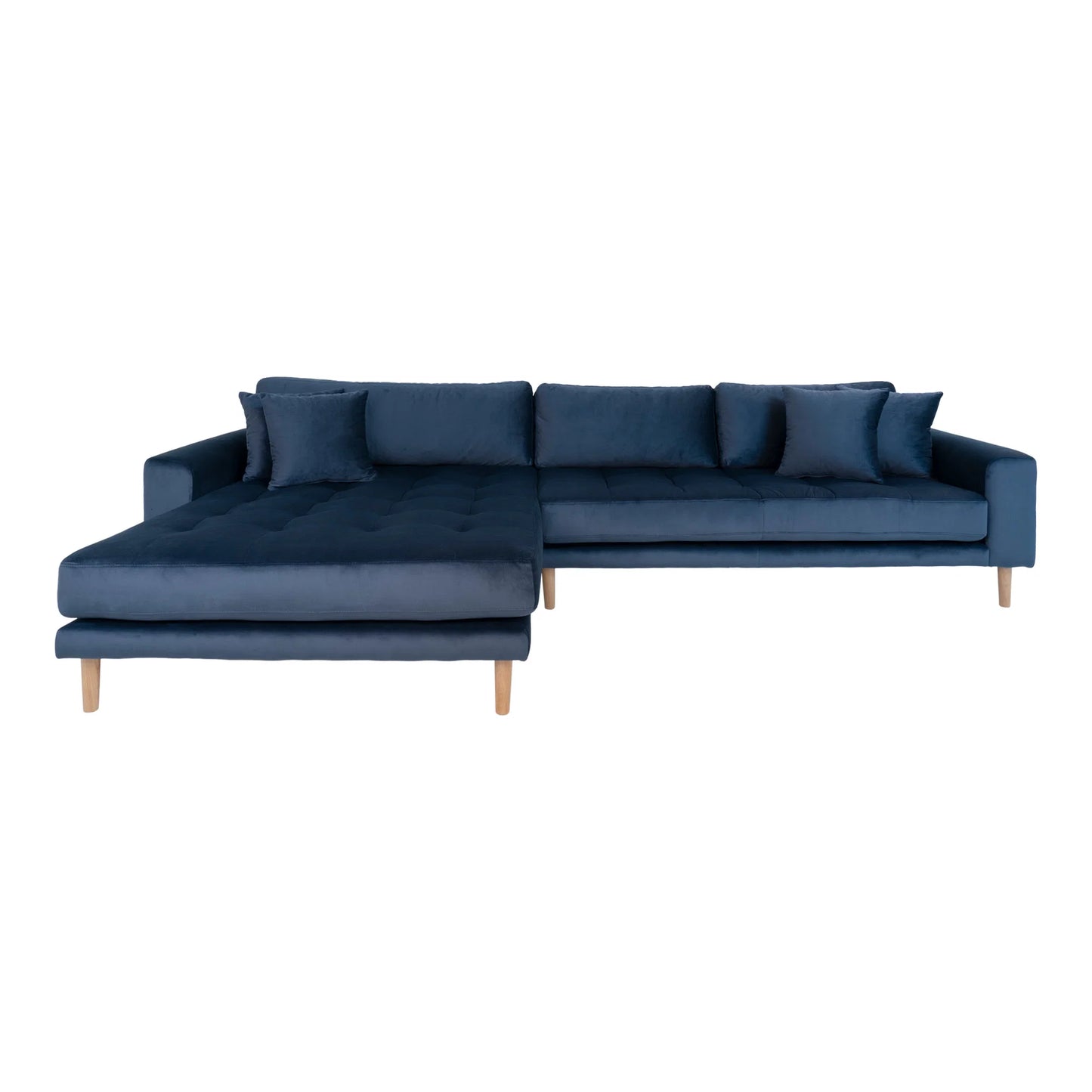Dīvāns Lounge Lito 290/170/76 cm zils
