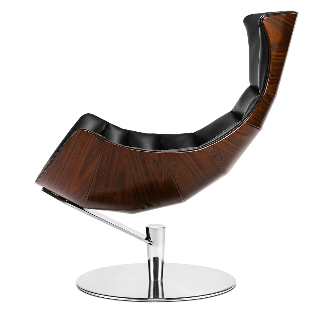 Krēsls Dot Design Vasto dabīga āda melns 73x99x52 cm - N1 Home