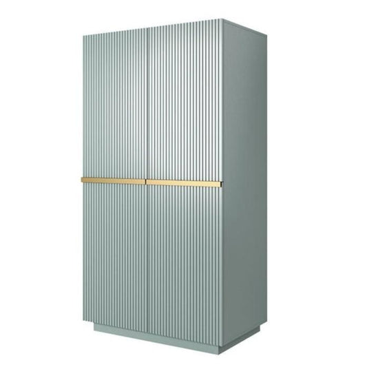 Skapis AUSTIN ar atvilktņas zelta 100/207/62 debesjums zils - N1 Home