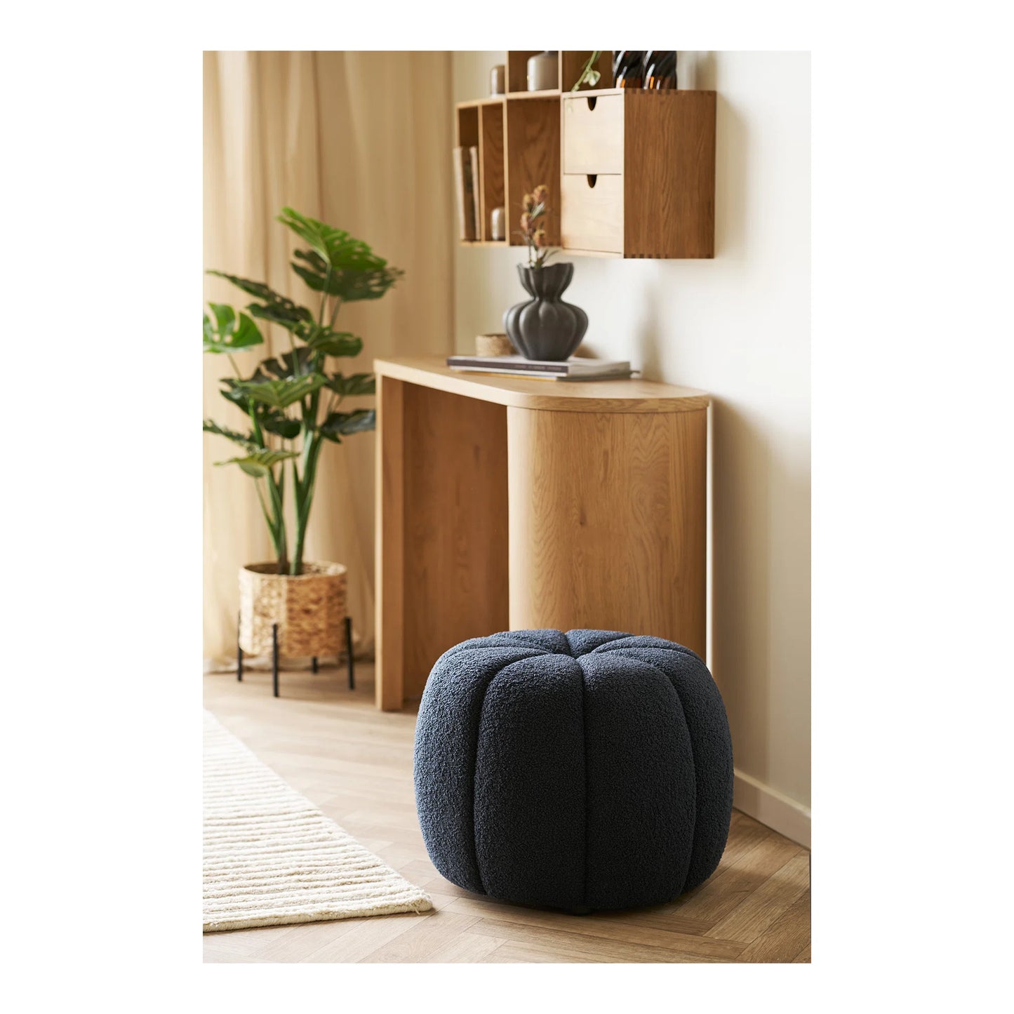 Pufs Pais 48/48/38 cm navy
