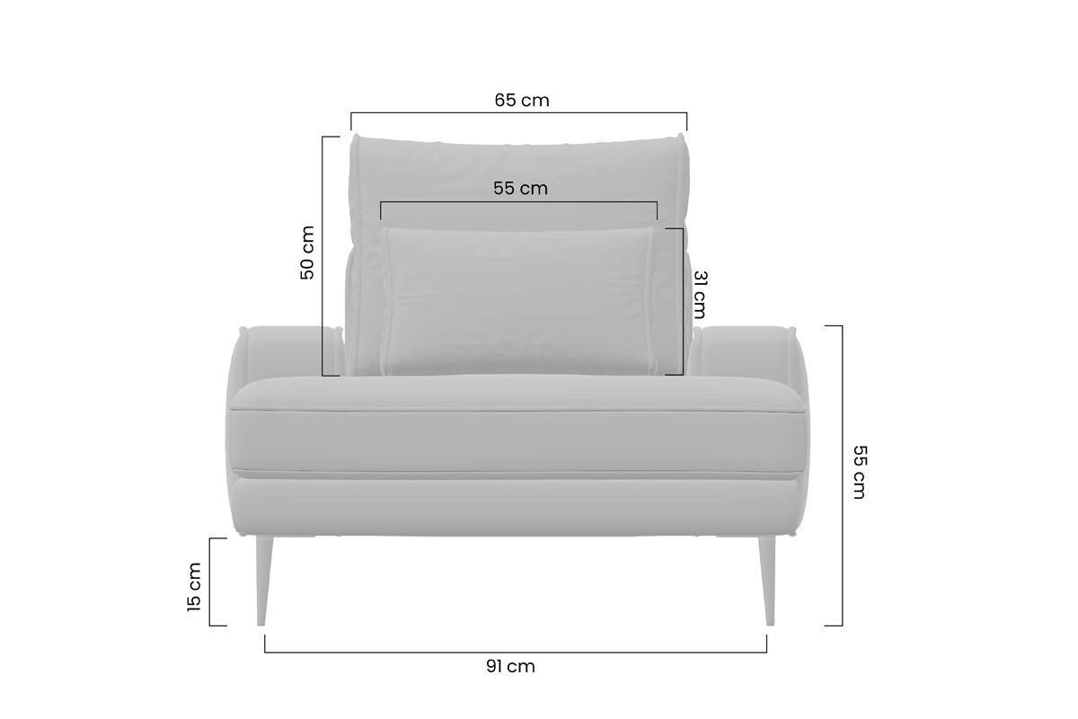 Krēsls AUSTIN 105/76-93/99 zaļs - N1 Home