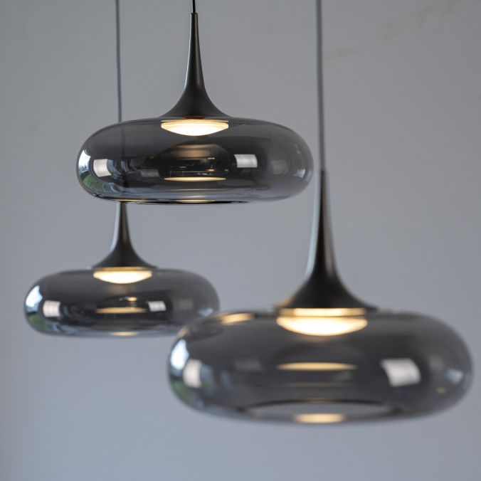 Piekaramā lampa POSH 200/22/97 cm melns