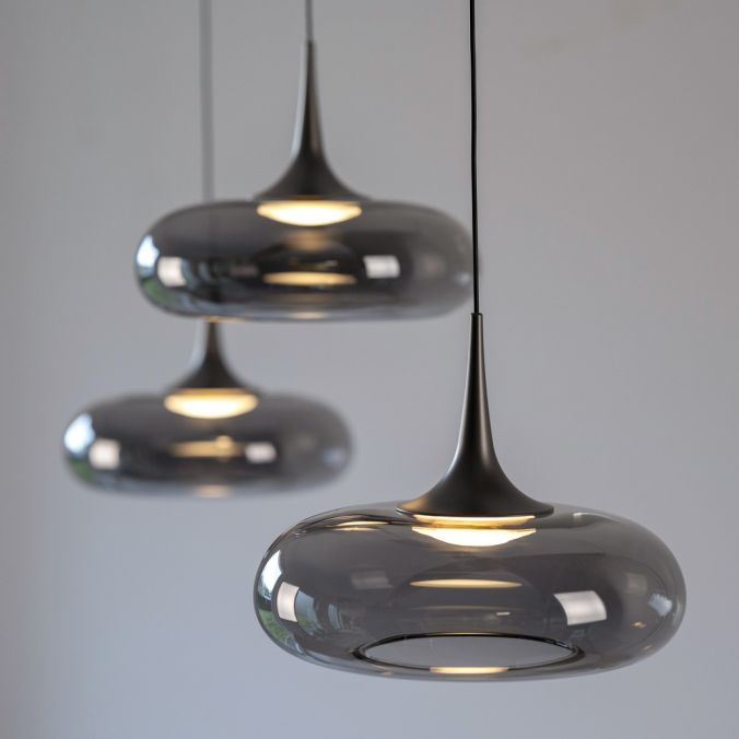 Piekaramā lampa POSH 200/22/97 cm melns