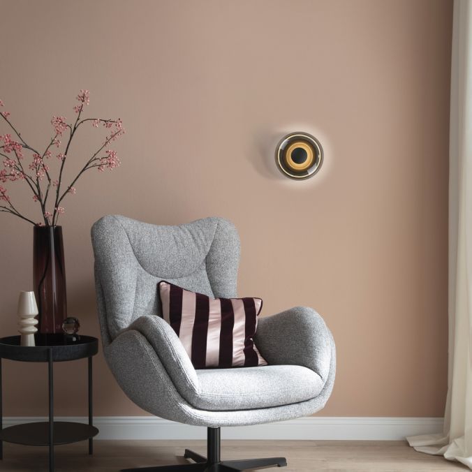 Siena lampa POSH 11/22/22 cm melns