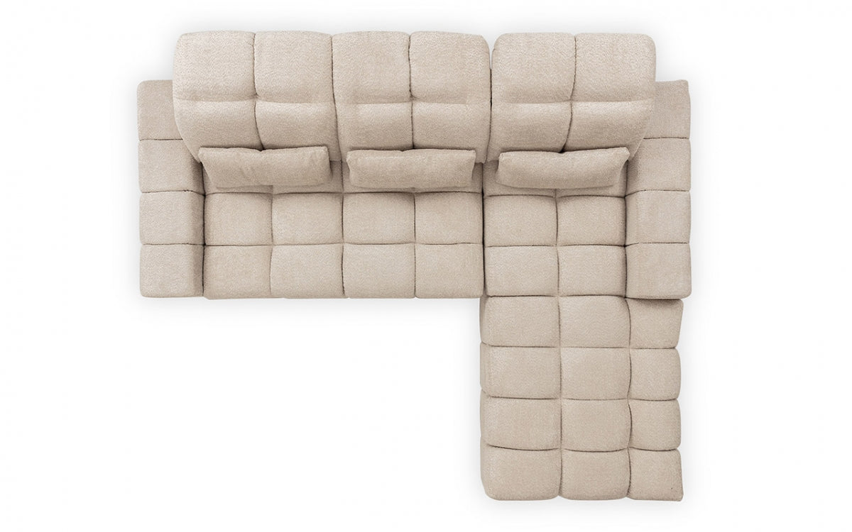 Dīvāns MARSEILLE  labā puse 267/107/205 cm - N1 Home