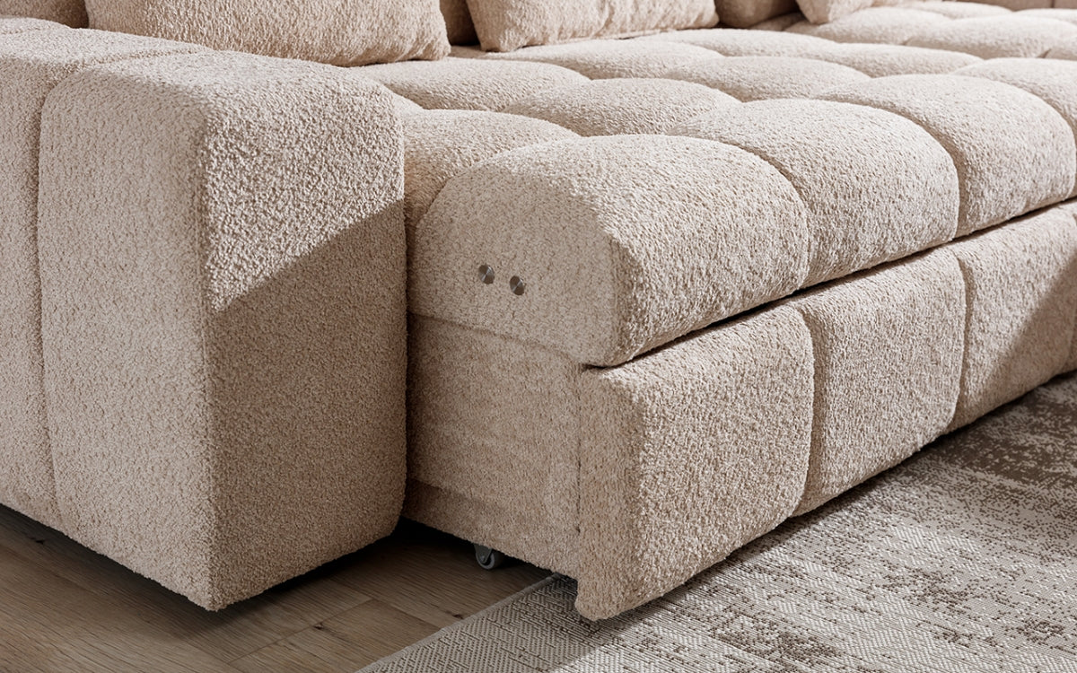 Dīvāns MARSEILLE  labā puse 267/107/205 cm - N1 Home