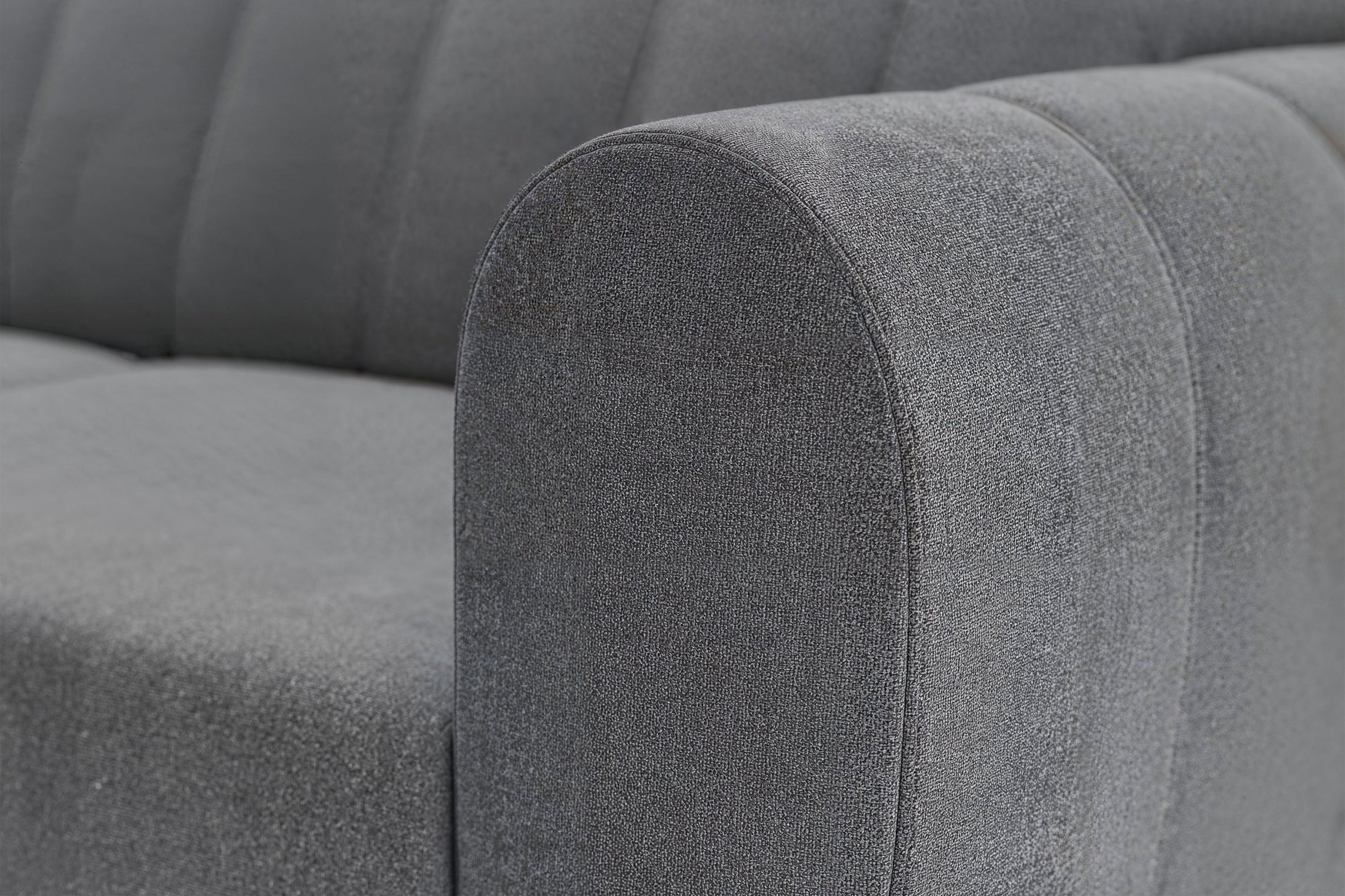 Kreisās puses stūra dīvāns ar gulēšanas funkciju Cel L - pelēks samts - N1 Home