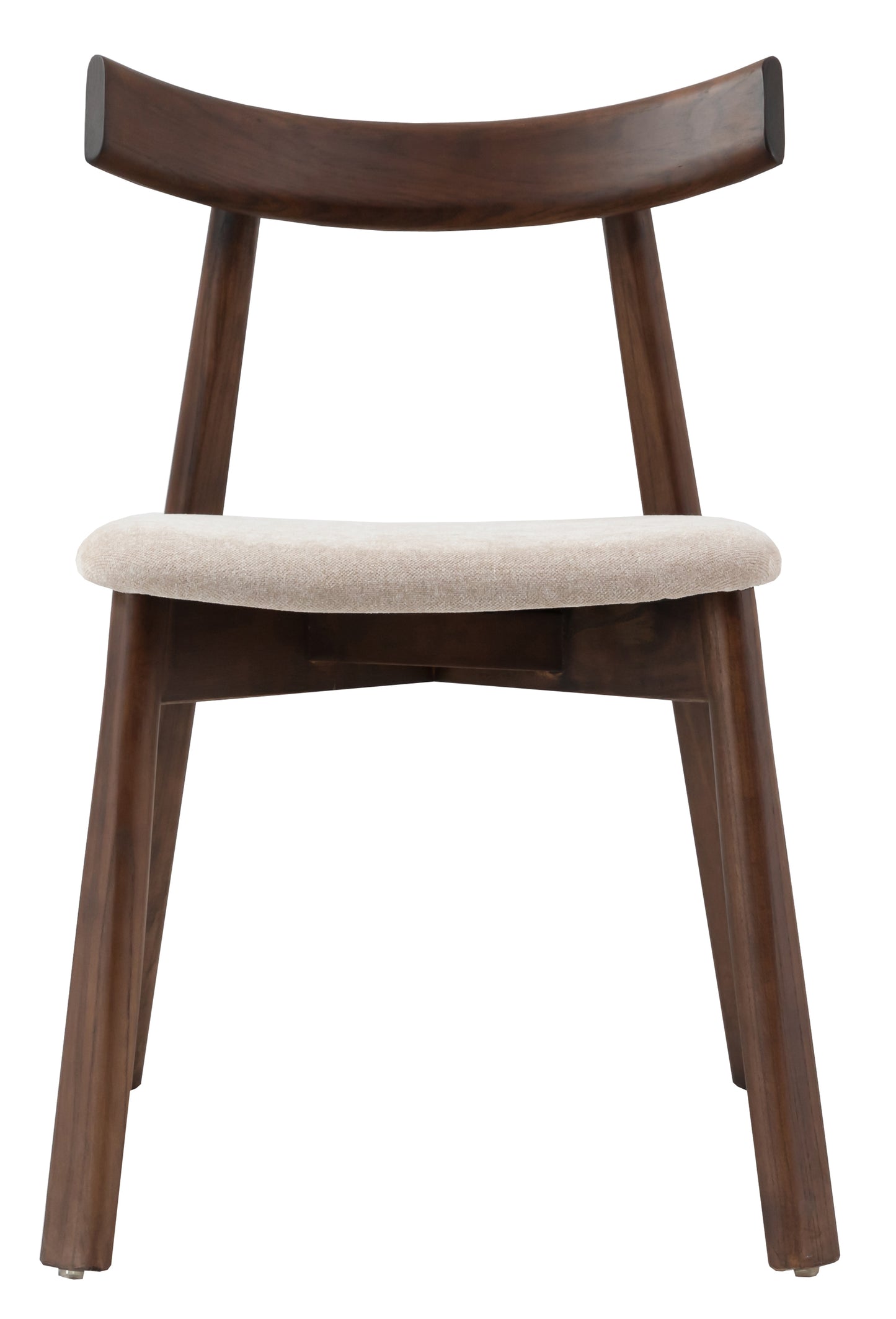 Krēsls Delis 79/48/59 cm rieksts/bēšs - N1 Home