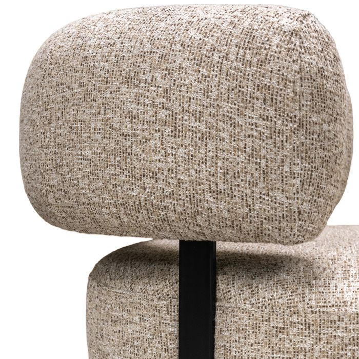 Krēsls Aston Befame 88/87/74 cm gaiši pelēks - N1 Home