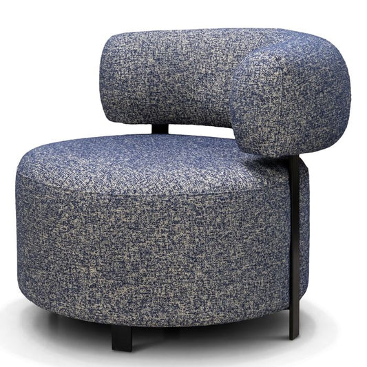 Krēsls Aston Befame 88/87/74 cm zils - N1 Home