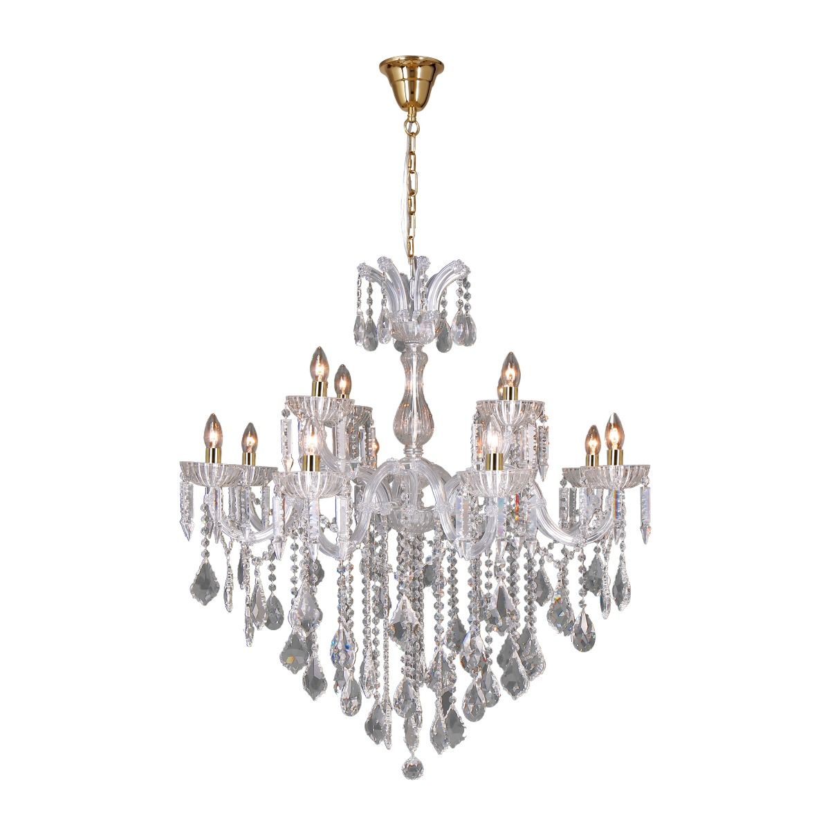 Piekaramā lampa Rows 150/100/100 cm zelts