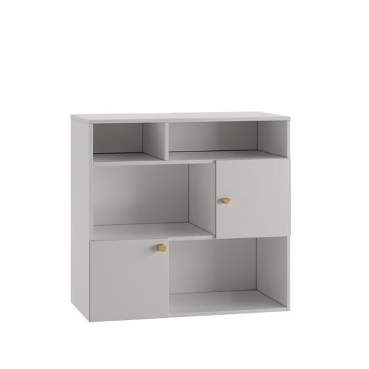 Grāmatu skapis ARTY 51/100/105 cm melamīns - N1 Home