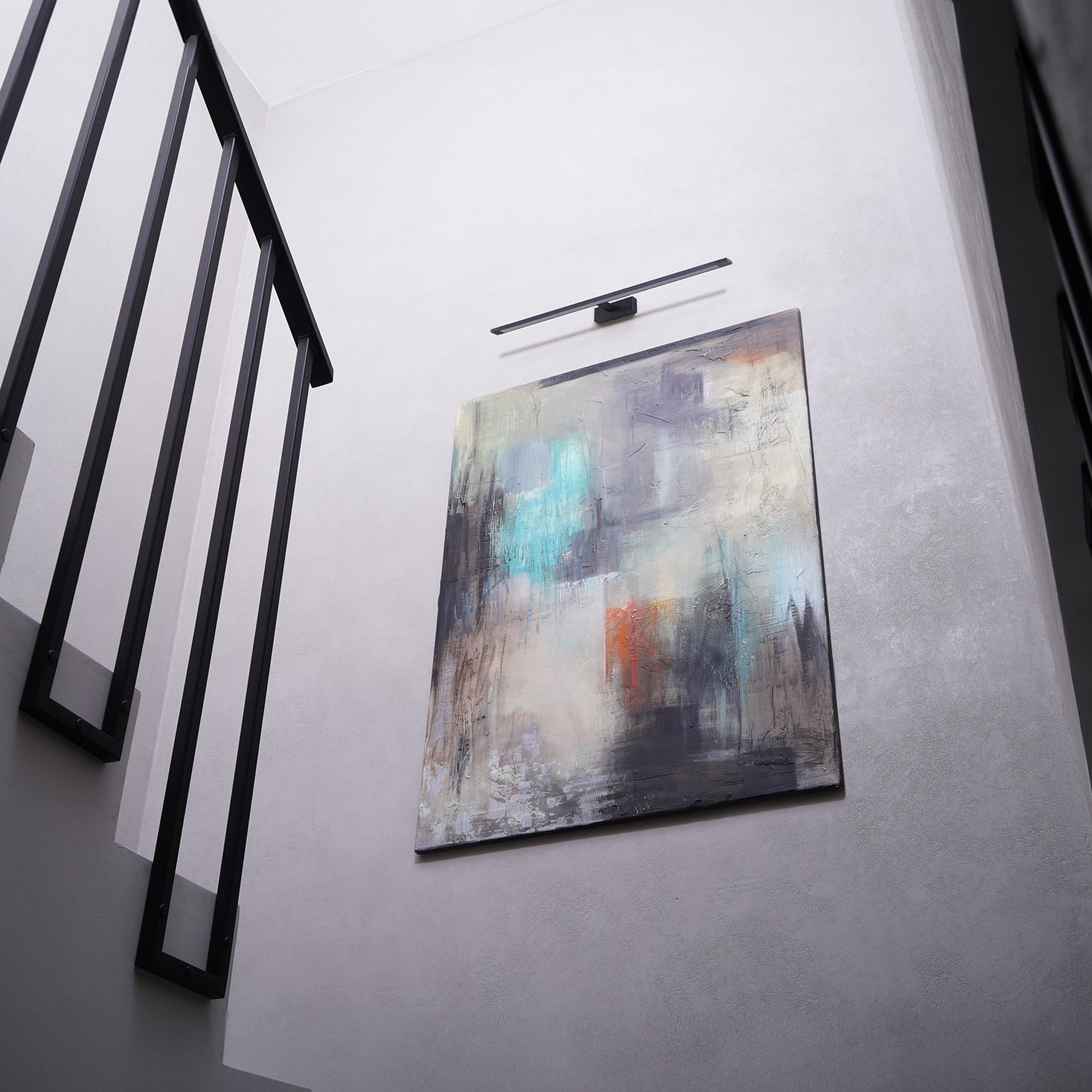 Sienas lampa Galy 620 × 135 × 50 mm melns - N1 Home