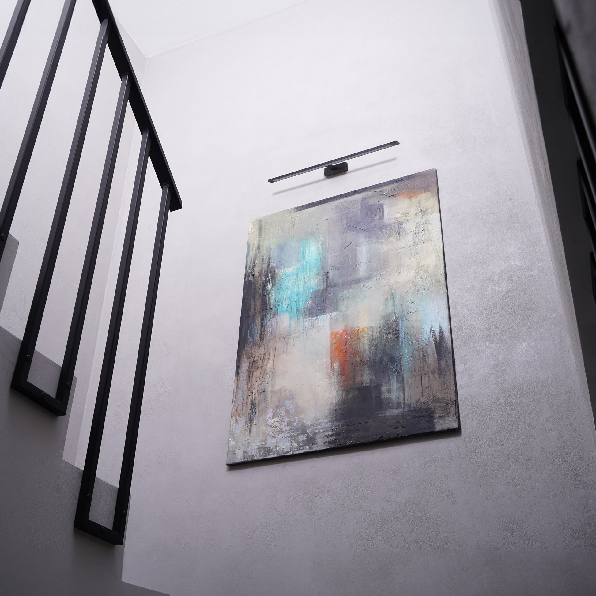 Sienas lampa Galy 620 × 135 × 50 mm melns - N1 Home