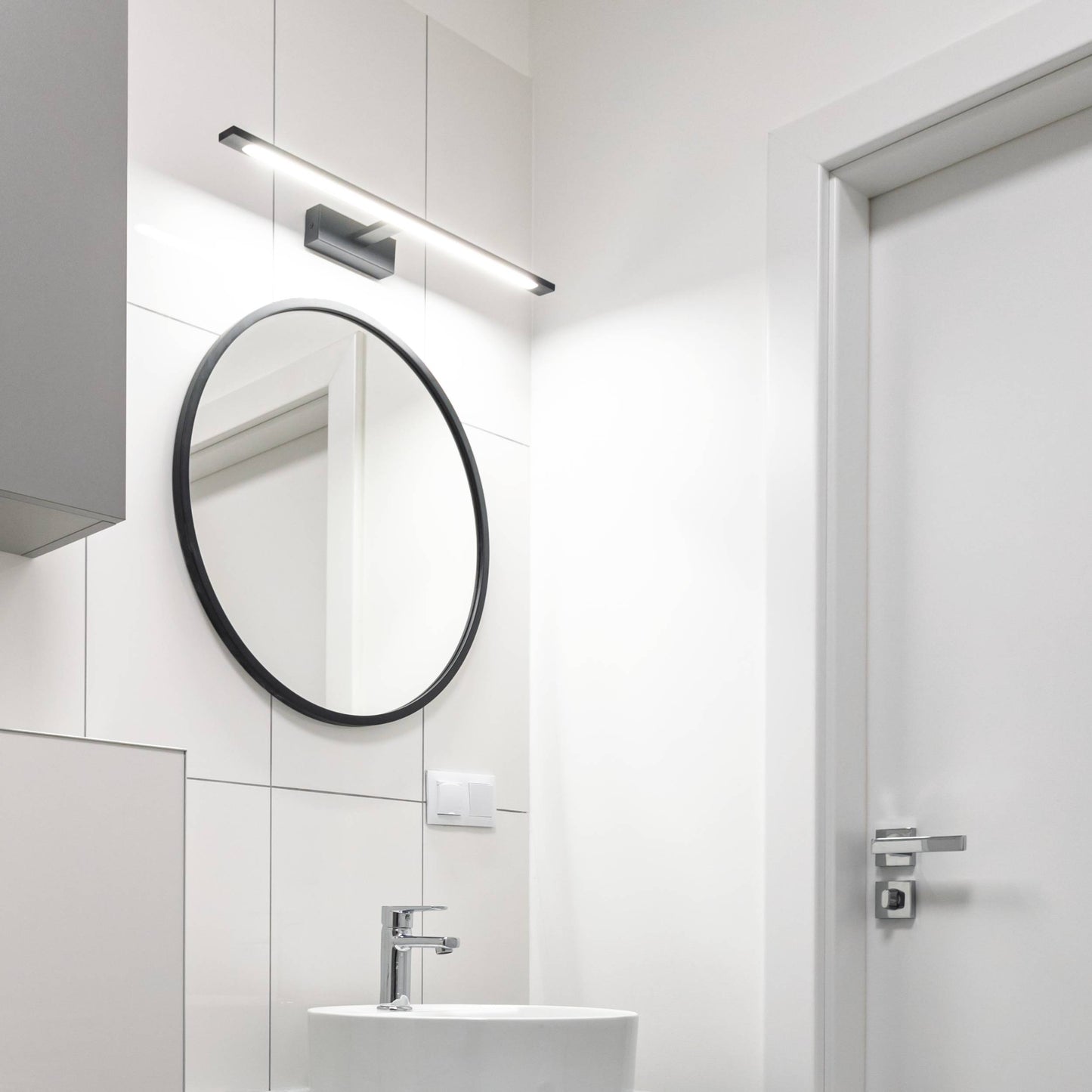 Sienas lampa Galy 620 × 135 × 50 mm melns - N1 Home