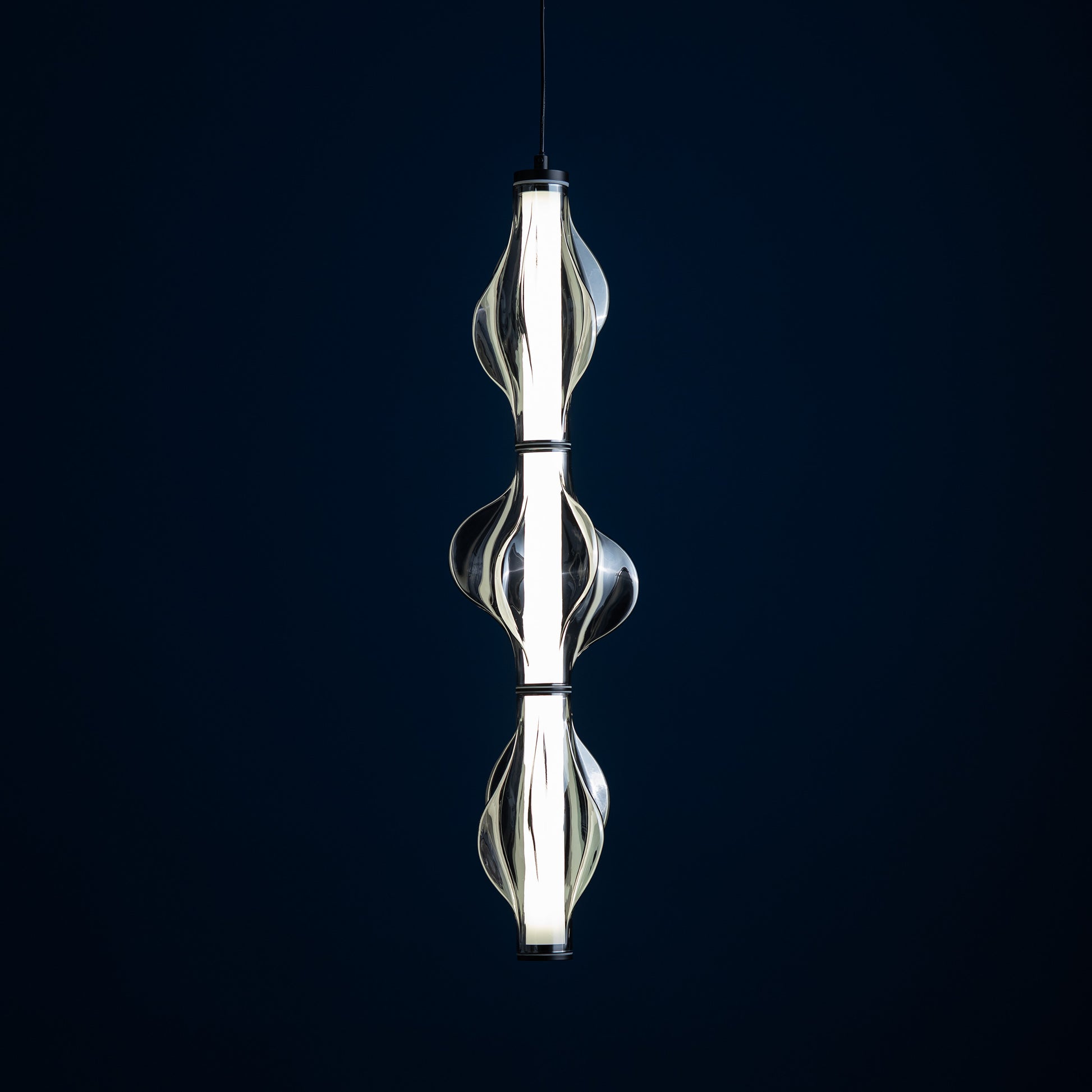 LED piekaramā lampa Elvis 22W 18/18/210 cm melns - N1 Home