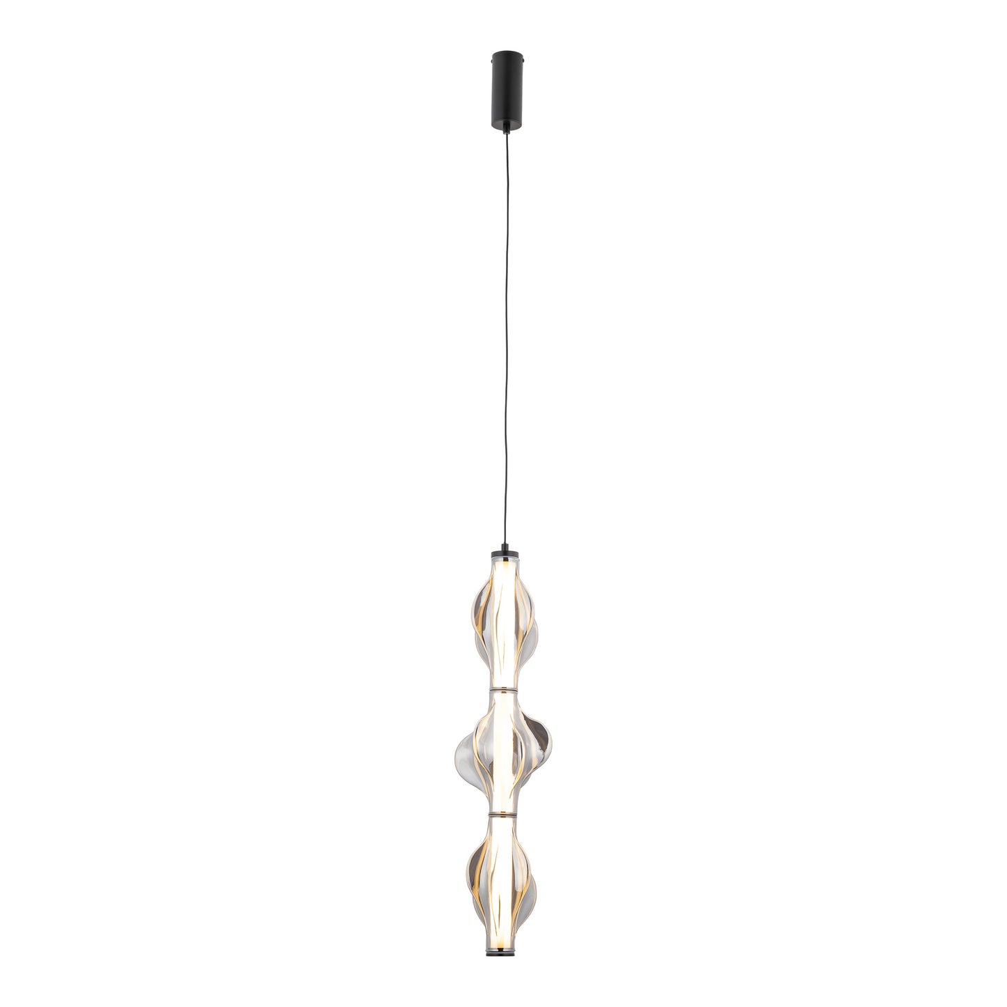 LED piekaramā lampa Elvis 22W 18/18/210 cm melns - N1 Home