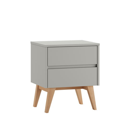 Naktsskapītis AIVA 56/48/14,5 cm pelēks - N1 Home