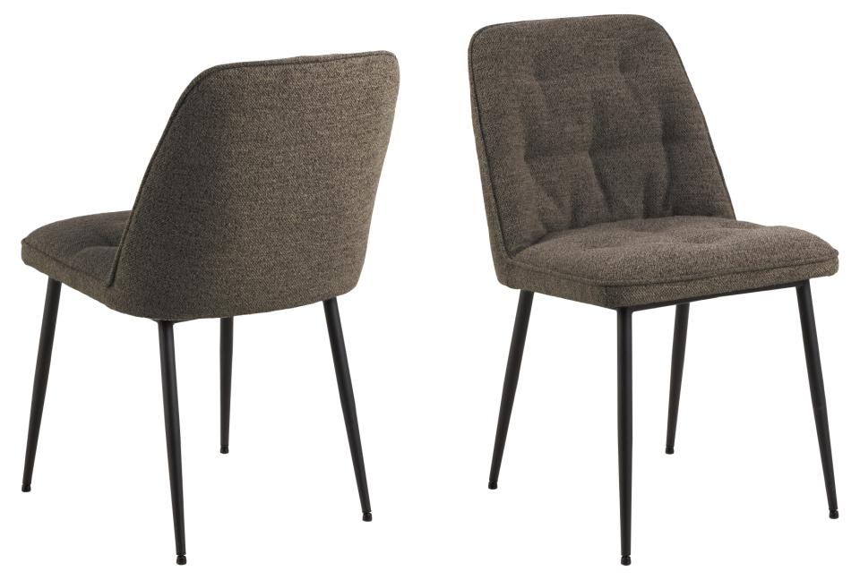 Krēsls Broo (2) 50/55/84 cm taupe - N1 Home
