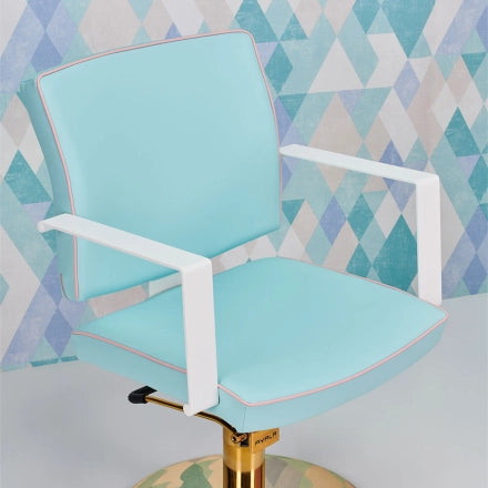 Frizētavas krēsls Dols 53/63/66 cm gaiši zils - N1 Home