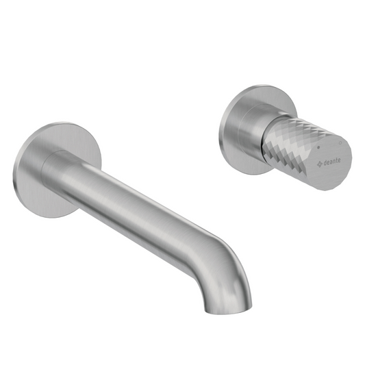 Iebūvēts izlietnes maisītājs Silia Hexa 208 mm matēts tērauds - N1 Home