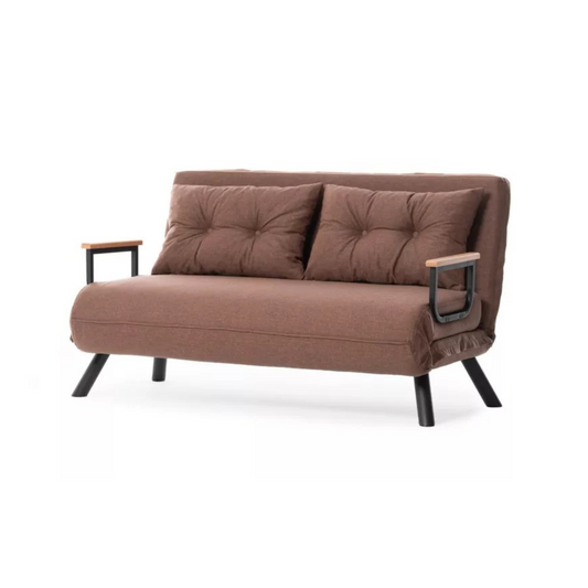 MARTAL Divvietīgs dīvāns, brūns - N1 Home