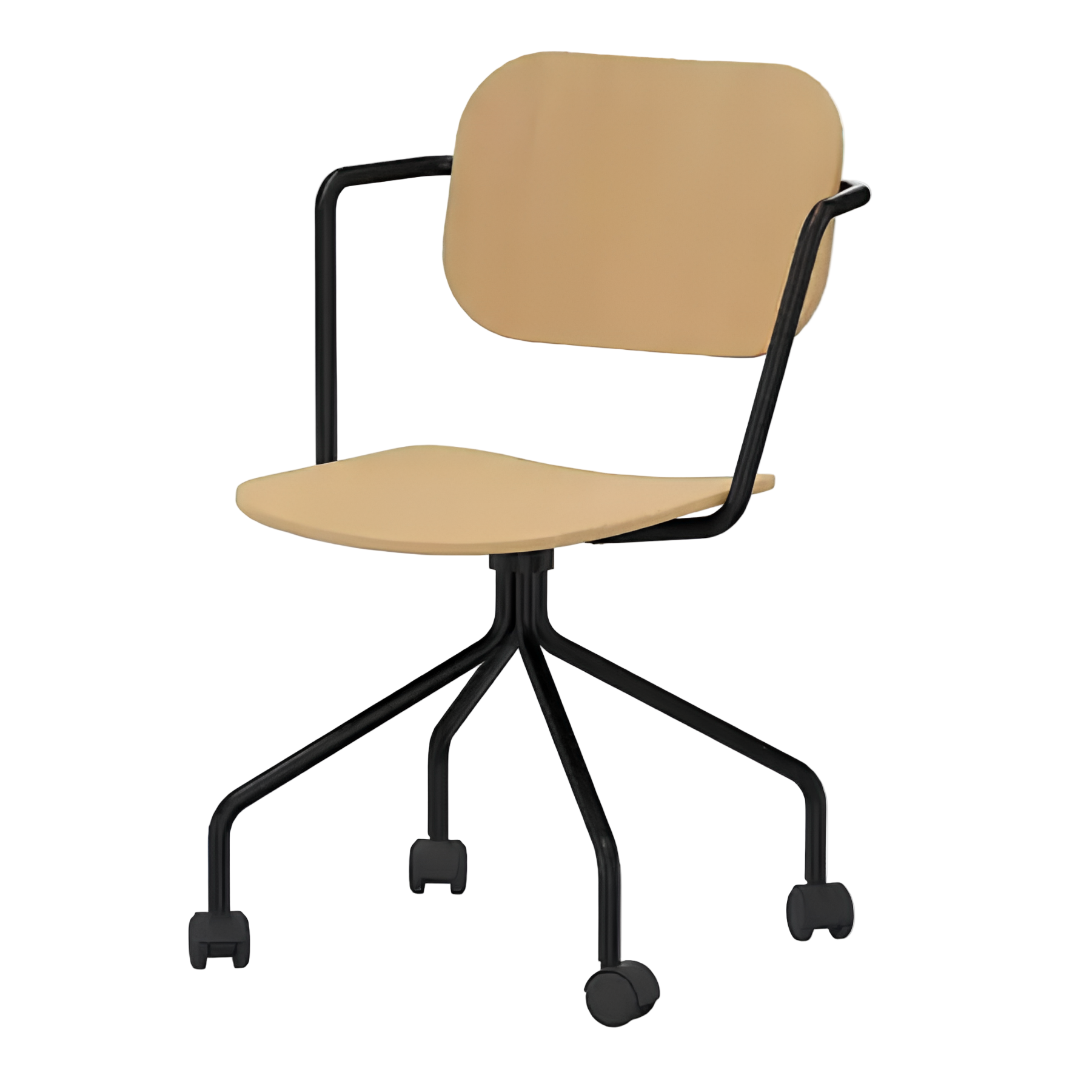 Krēsls Febias ar roku balsts S 53/53/82 cm saplāksnis - N1 Home