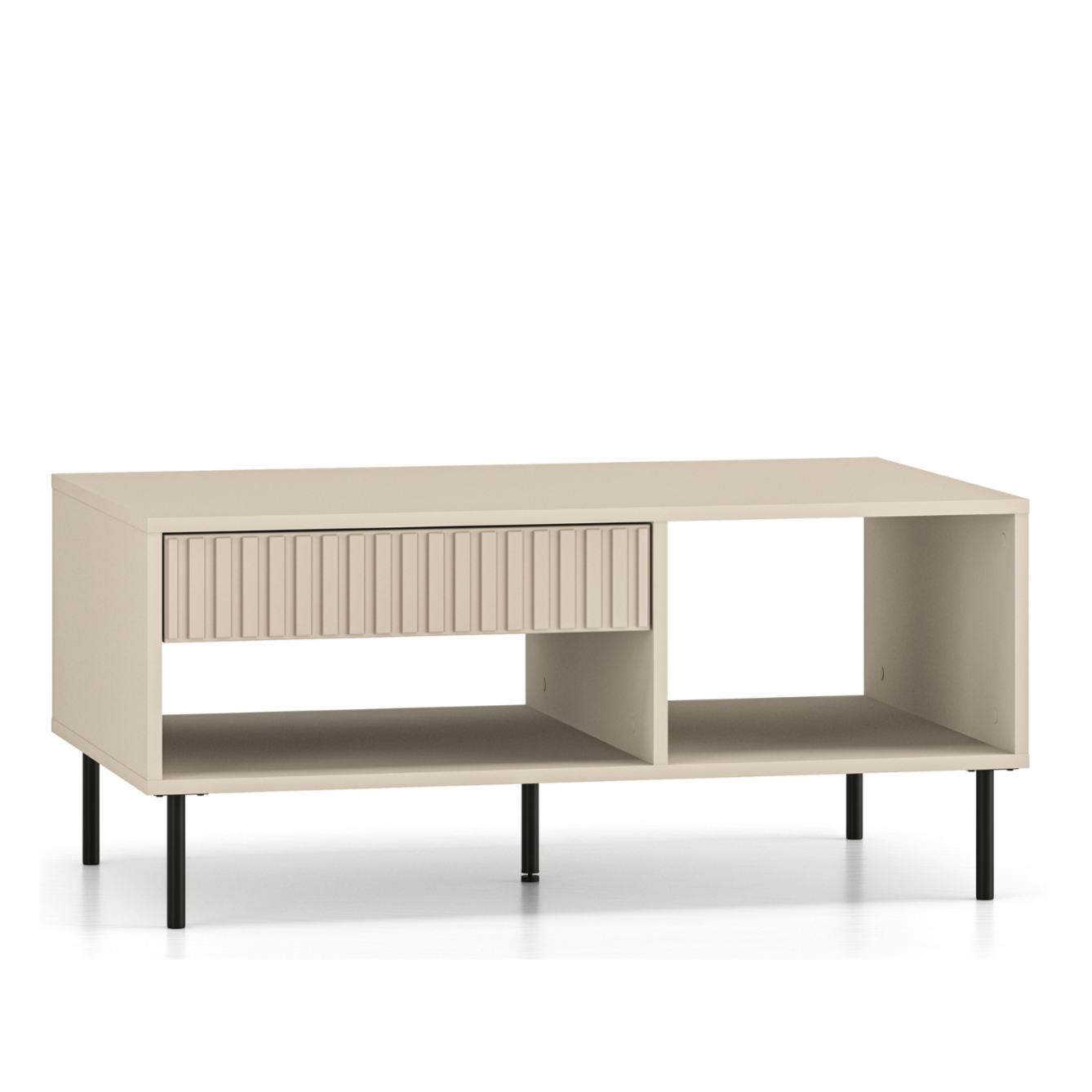 Kafijas galds Galeto 48/100/60 cm bēšs - N1 Home