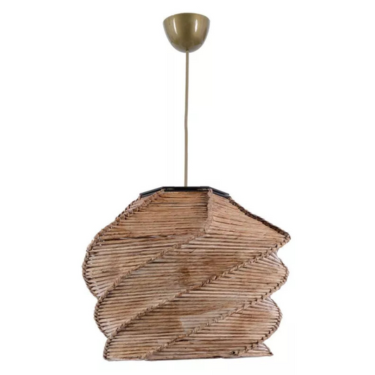 PRELLEIM Piekaramā lampa, diametrs 32 cm, bambusa abažūrs - N1 Home